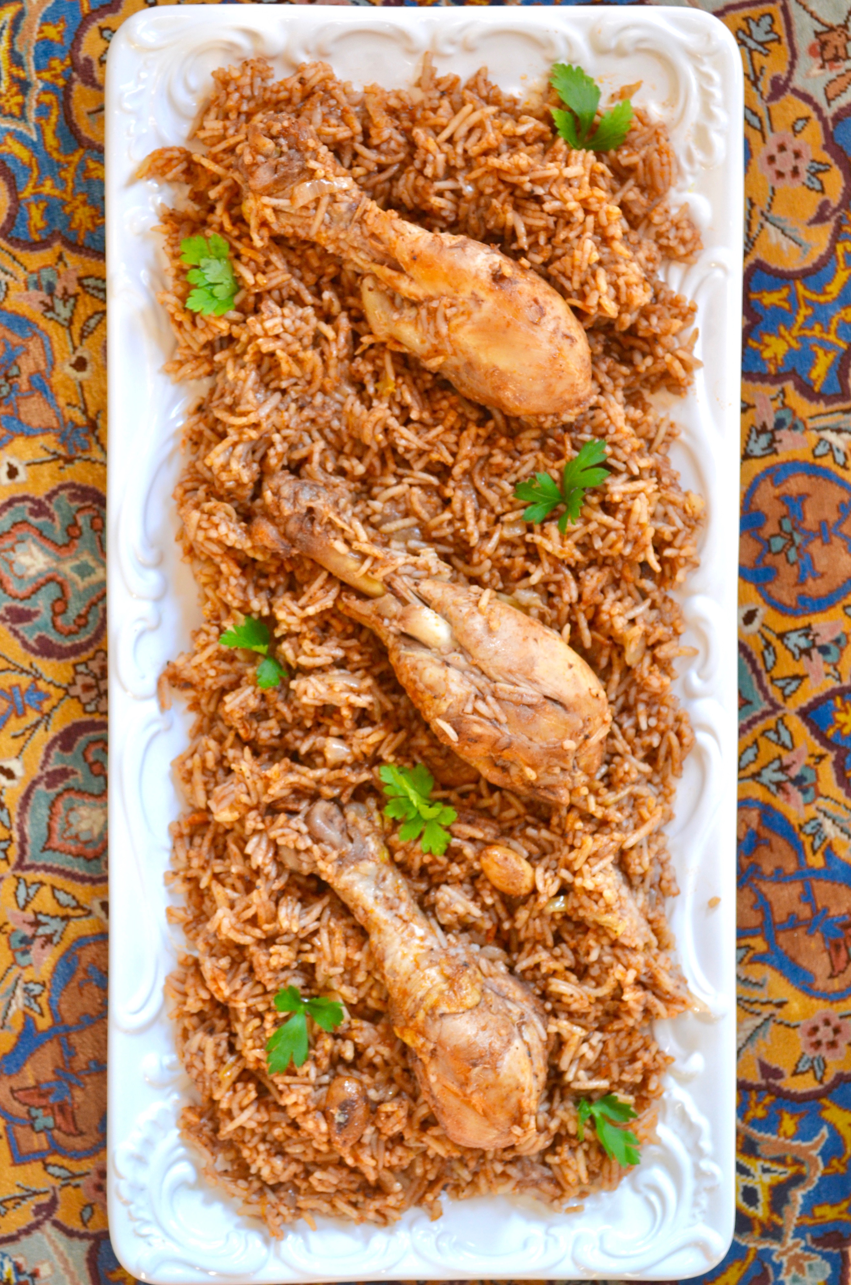 Middle Eastern Spiced Rice and Chicken - Measuring Cups, Optional