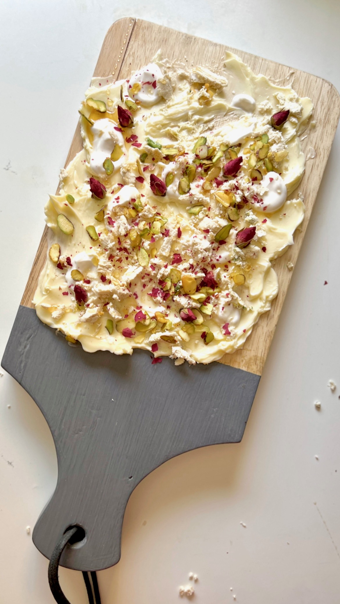 3-ingredient pistachio halva, Recipe